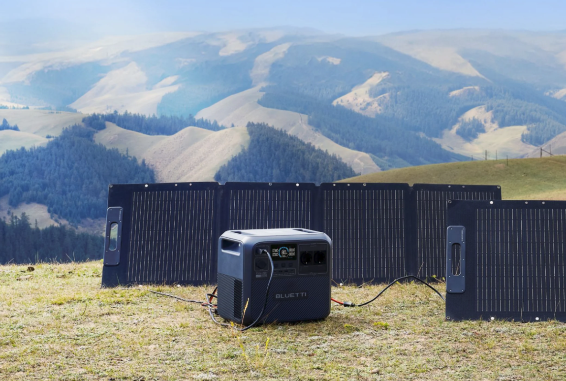 Coffret Noctali Générateur Solaire Portable BLUETTI Elite 200 V2 - 2073Wh, 2600W, Pour Camping