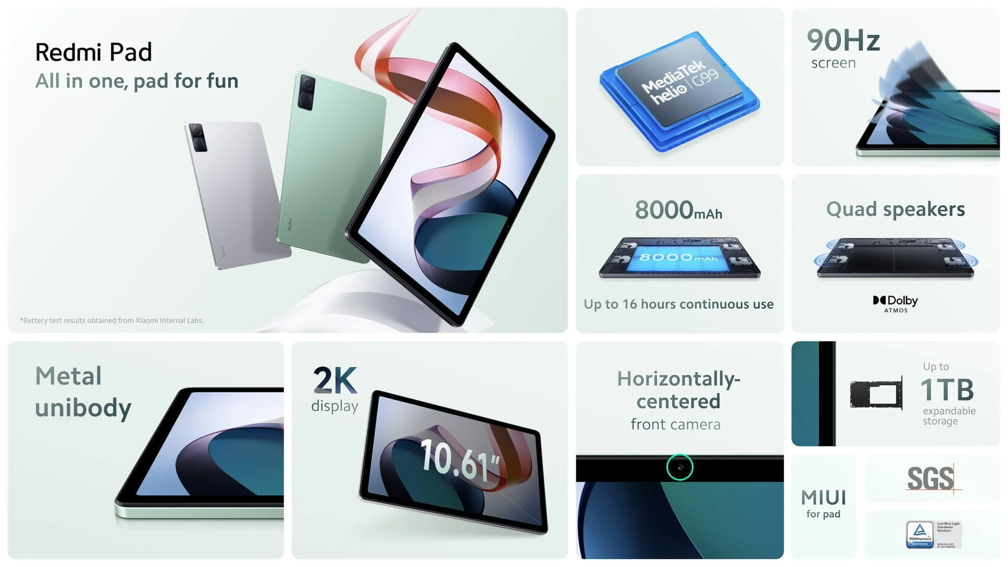 Xiaomi Redmi Pad SE tablet — Niuxtech