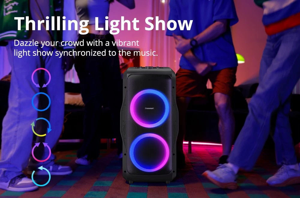 Tronsmart-HALO-300-portable-party-speaker-240W-coupon-code-NiuxTech-info-4