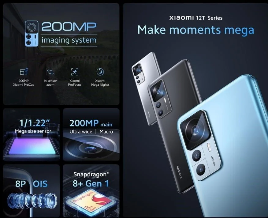 Xiaomi 12T - Make moments mega