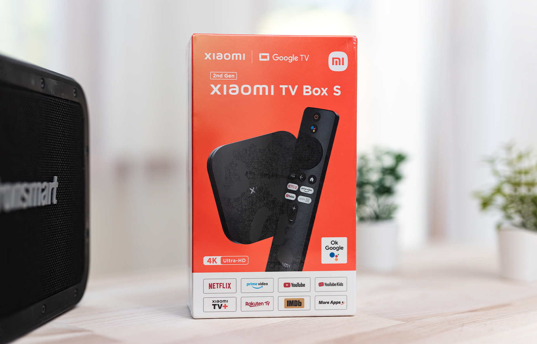 Xiaomi Mi Box S 4K HDR 2 Gen Smart Global HD Streaming Media Player w  Google TV
